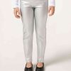 Girls’ Faux-Leather Leggings