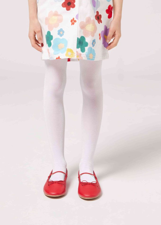 Girls’ Glitter 70 Denier Opaque Tights