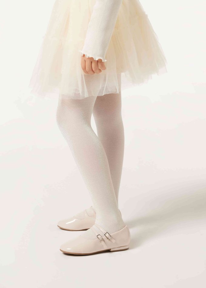 Girls’ Glitter 70 Denier Opaque Tights