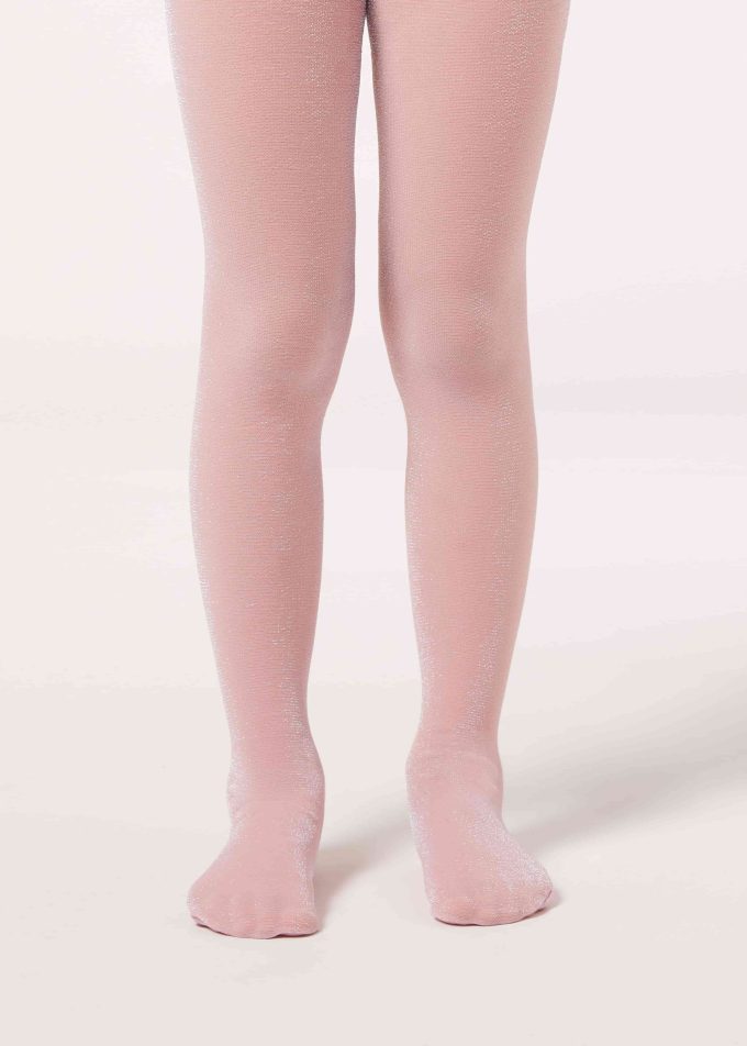 Girls’ Glitter 70 Denier Opaque Tights