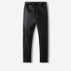 Girls’ Leather Effect Thermal Leggings