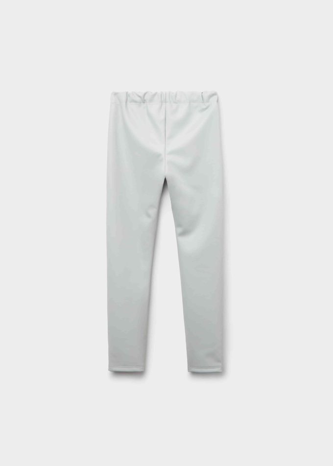 Girls’ Leather Effect Thermal Leggings