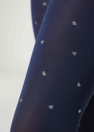 Girls’ Opaque Tights with Glitter
