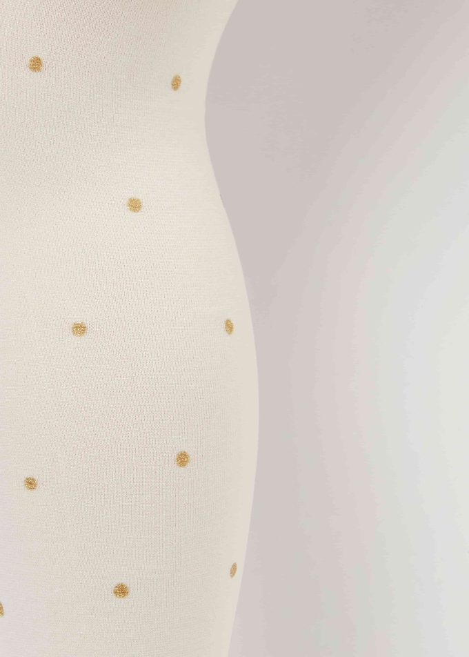 Girls’ Opaque Tights with Glitter