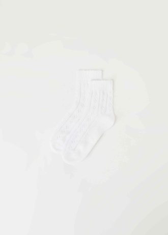 Girls’ Openwork Short Socks