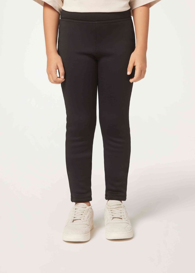 Girls’ Plush Thermal Leggings Girls’ Plush Thermal Leggings