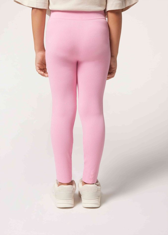Girls’ Ribbed Leggings