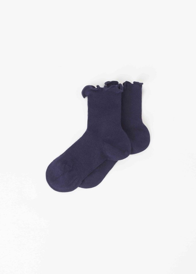 Girls’ Ribbed Short Socks Girls’ Ribbed Short Socks