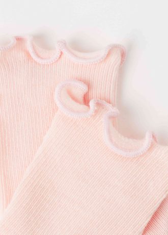 Girls’ Ribbed Short Socks