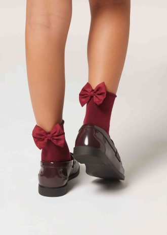 Girls’ Socks with Bow