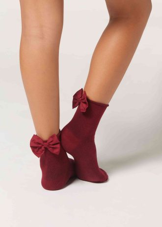 Girls’ Socks with Bow