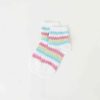 Girls’ Striped Short Socks