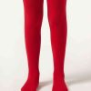 Girls’ Super Opaque Tights with Cashmere