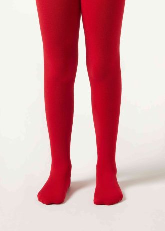 Girls’ Super Opaque Tights with Cashmere