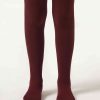Girls’ Super Opaque Tights with Cashmere
