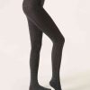 Glitter Opaque Thermal Tights