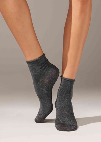 Glitter Short Socks