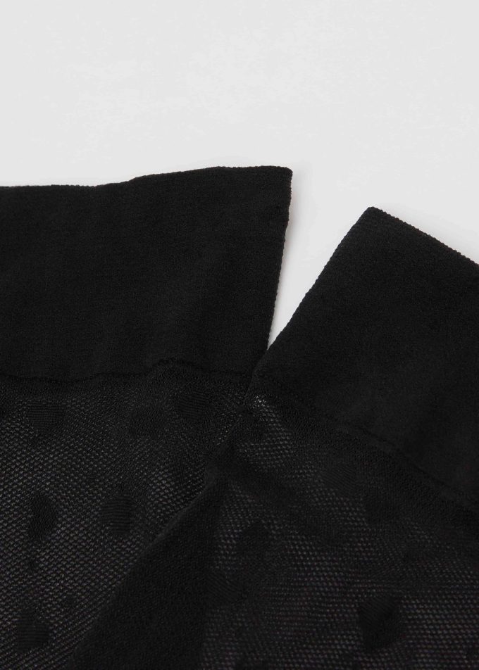 Heart and Polka Dot Knee-High Socks Heart and Polka Dot Knee-High Socks