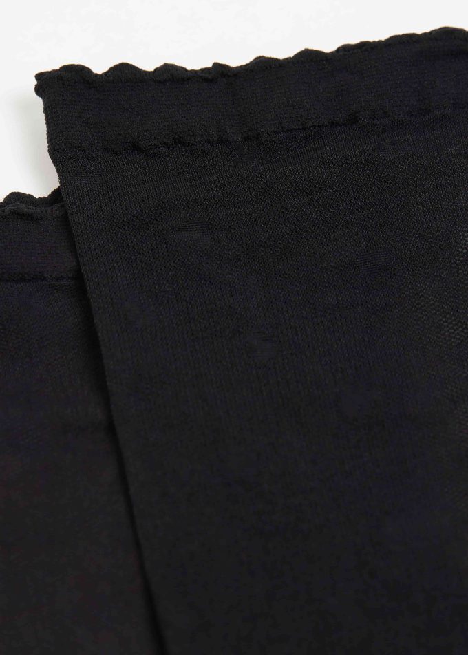 Heart and Polka Dot Pattern Socks