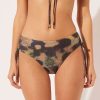 High-Waisted Bikini Bottoms Sparkling Camouflage