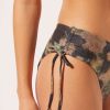 High-Waisted Bikini Bottoms Sparkling Camouflage