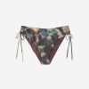 High-Waisted Bikini Bottoms Sparkling Camouflage