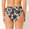High-Waisted Brief Bikini Palms