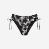 High-Waisted Brief Bikini Palms