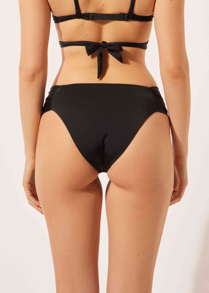 Indonesia Ruched Bikini Bottoms