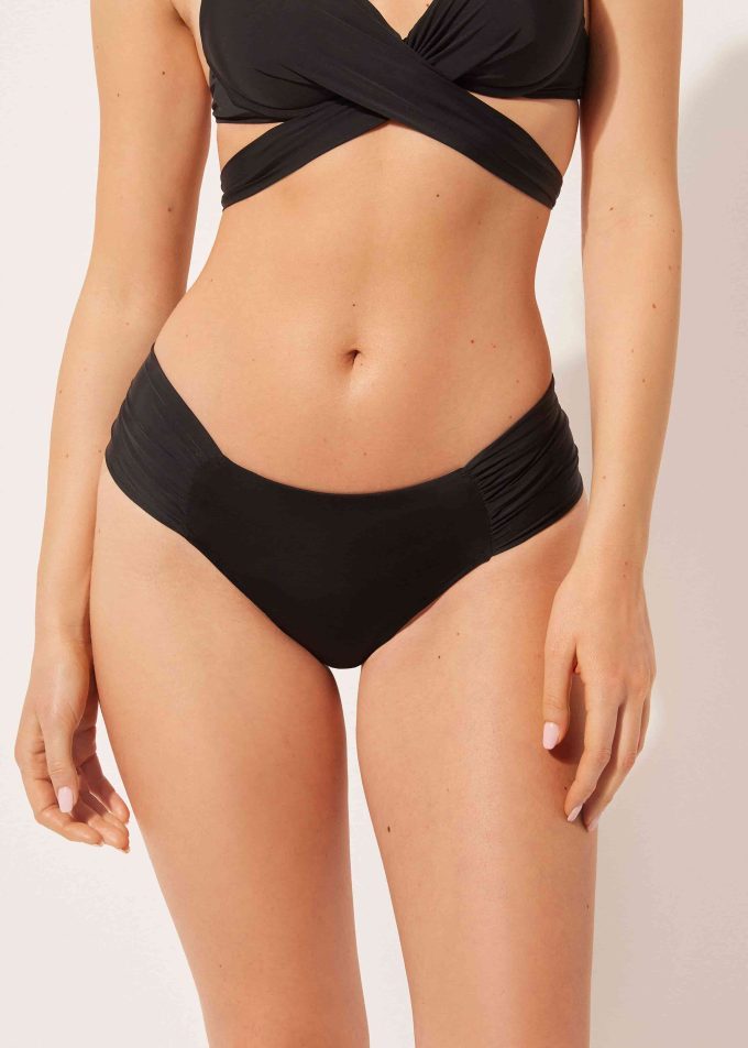Indonesia Ruched Bikini Bottoms