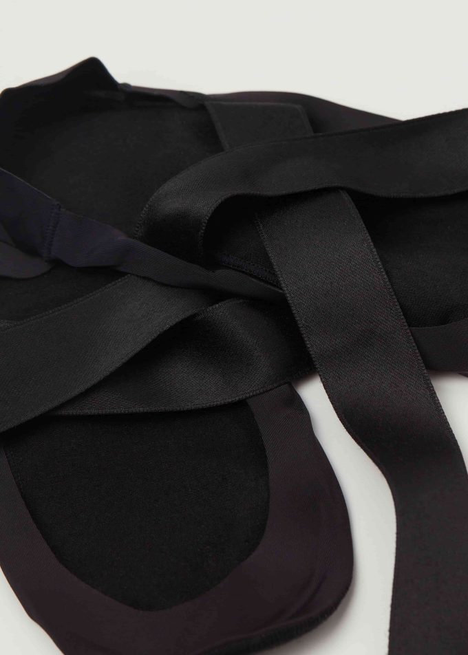 Invisible Socks with Ribbon