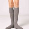 Kids’ Breathable Cotton Long Socks
