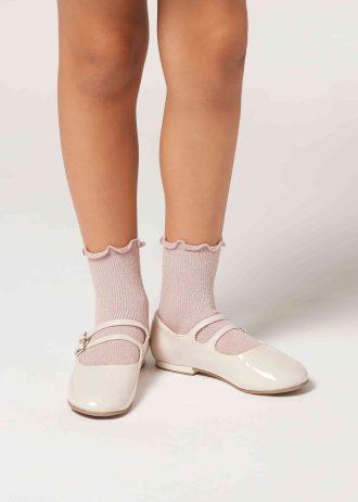 Kids’ Chic Glitter Socks