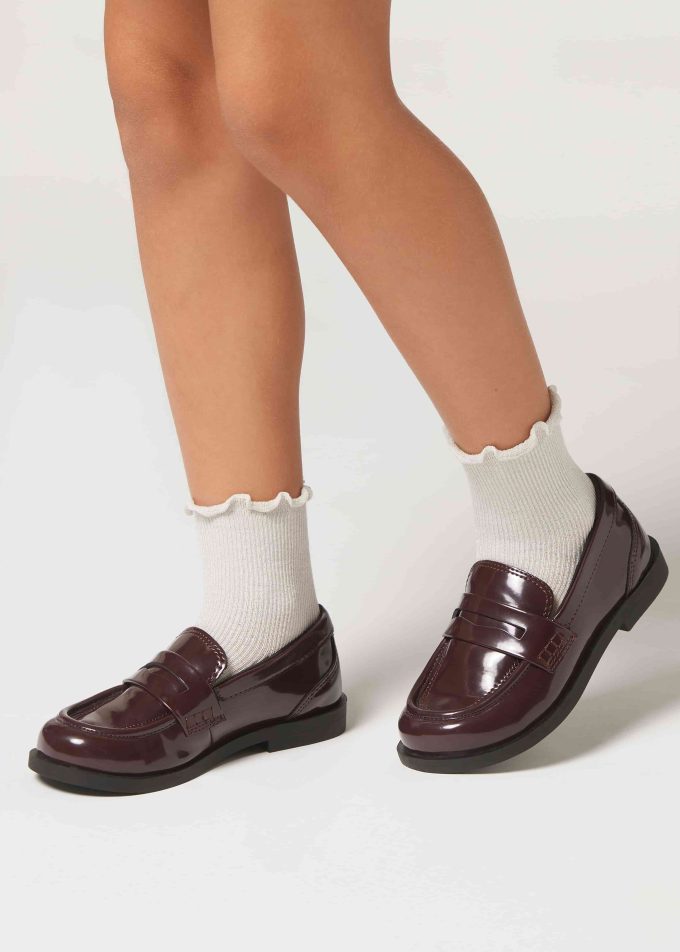 Kids’ Chic Glitter Socks