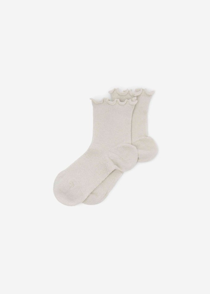Kids’ Chic Glitter Socks