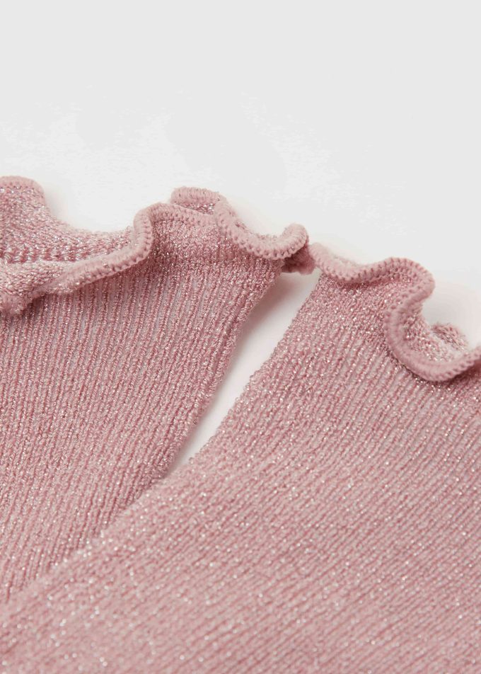 Kids’ Chic Glitter Socks