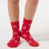 Kids’ Christmas Gingerbread Man Socks Kids’ Christmas Gingerbread Man Socks