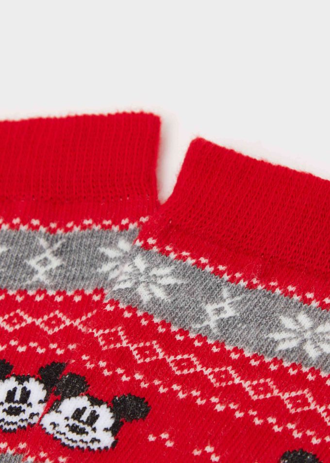 Kids’ Christmas Mickey Mouse Socks Kids’ Christmas Mickey Mouse Socks