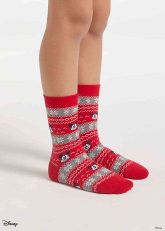 Kids’ Christmas Mickey Mouse Socks