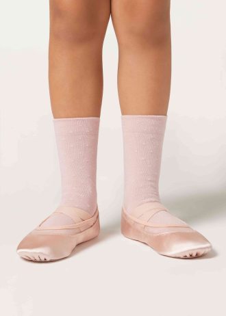 Kids’ Polka Dot Glitter Socks