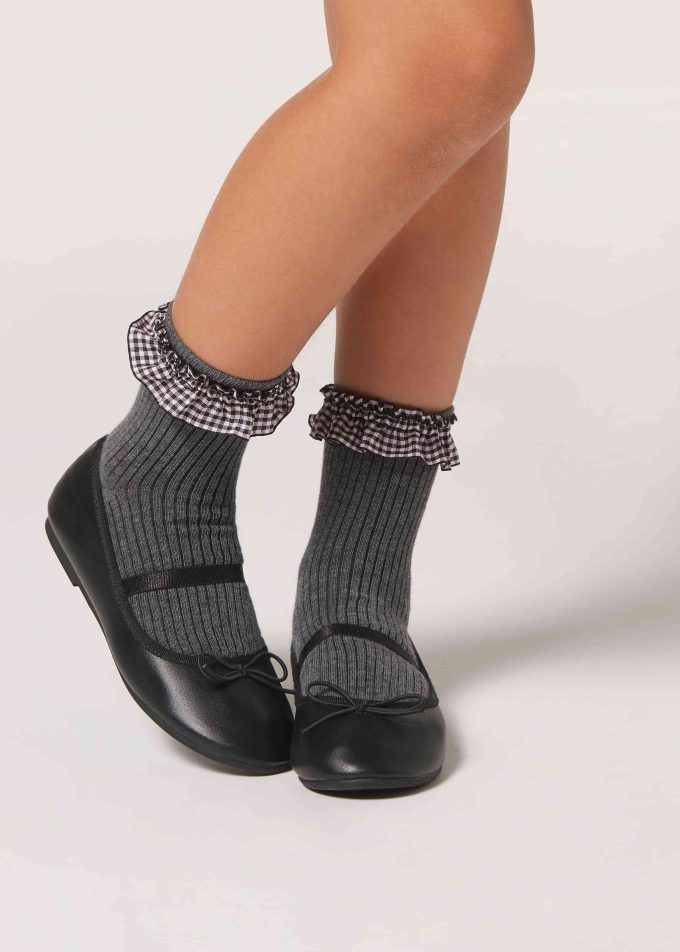 Kids’ Ruched Socks