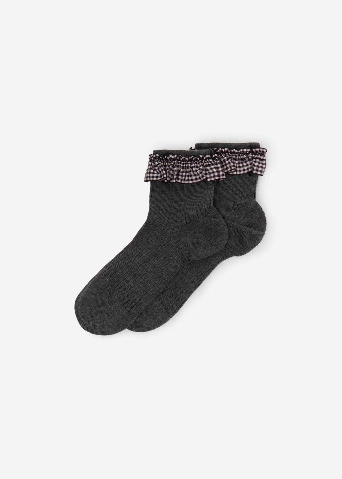 Kids’ Ruched Socks