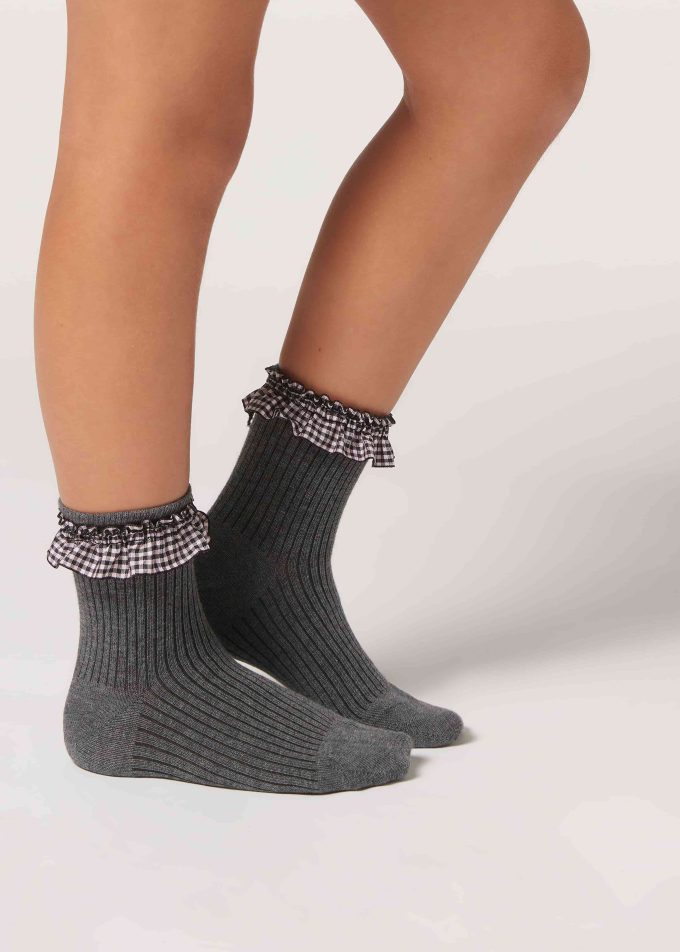 Kids’ Ruched Socks