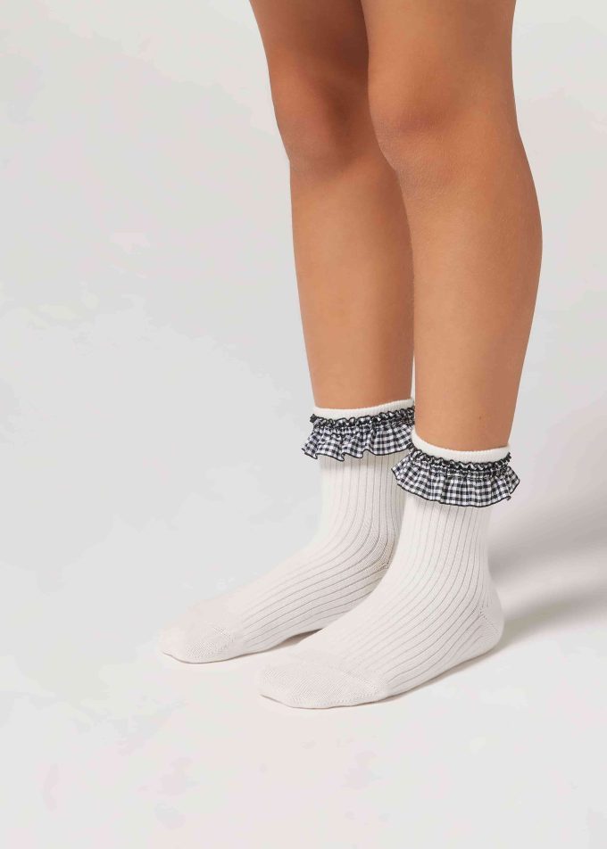 Kids’ Ruched Socks