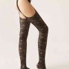 Lace Garter Belt Tights