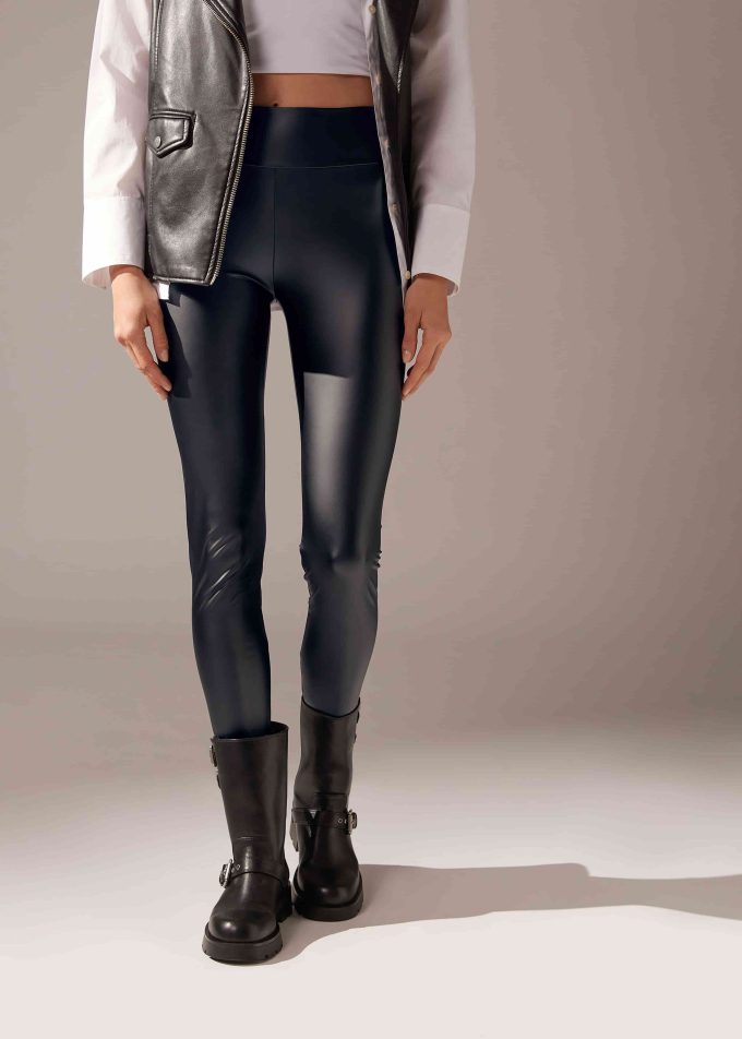 Leather Effect Leggings