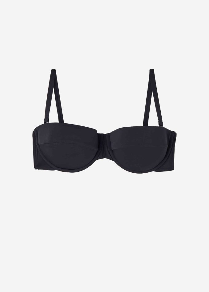 Lightly Padded Balconette Bandeau Bikini Top Indonesia Lightly Padded Balconette Bandeau Bikini Top Indonesia