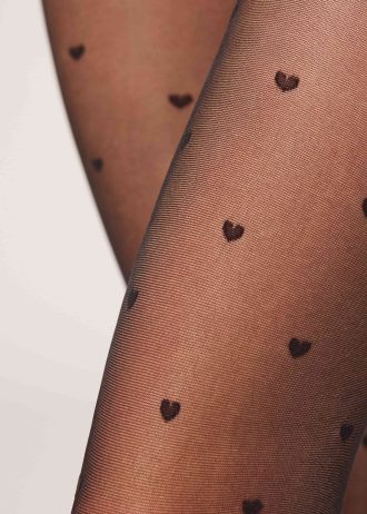 Little Hearts 30 Denier Sheer Tights