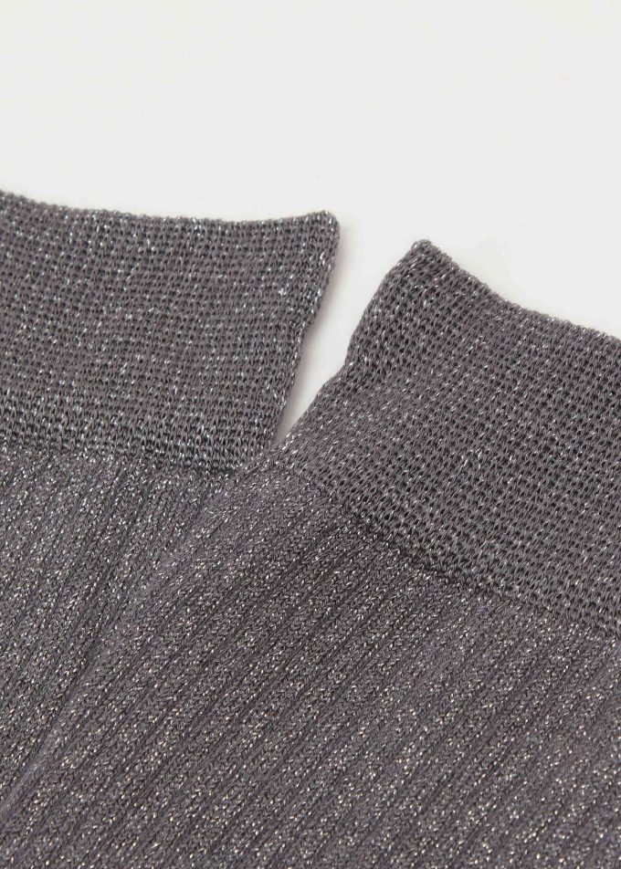 Long Ribbed Cotton Socks