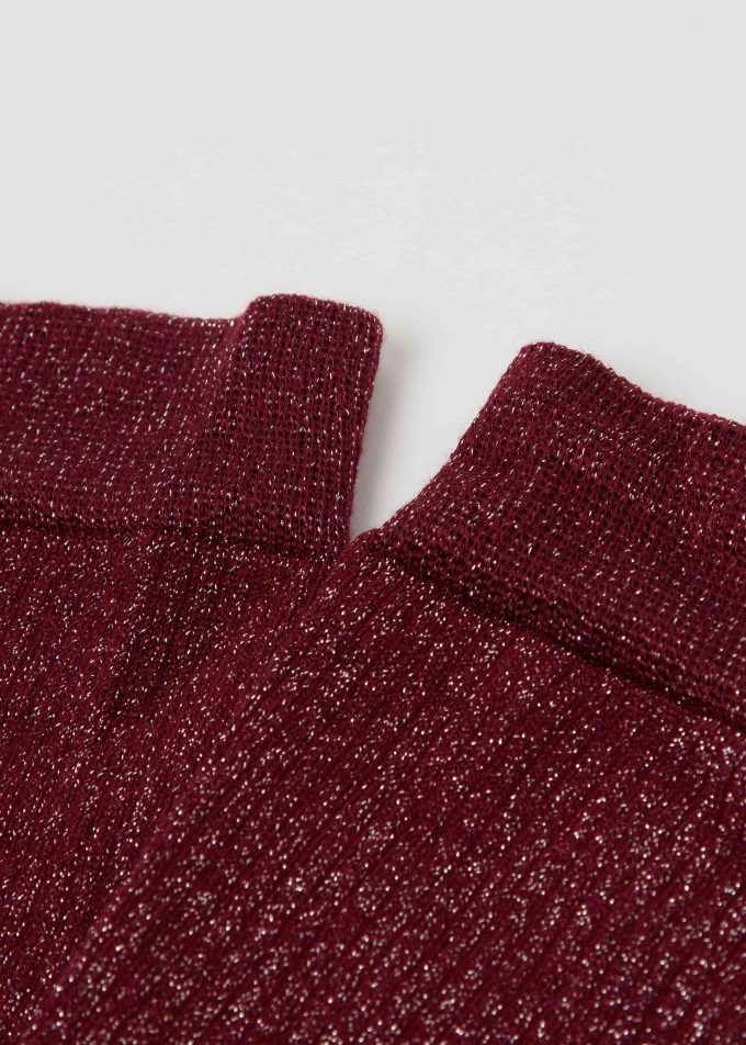 Long Ribbed Cotton Socks